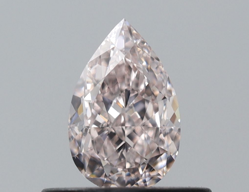 0.5 carat Fancy Light Pink-SI1 Natūralus Pear Deimantas (1)