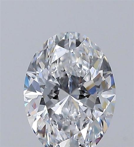 0.44 carat D-VVS2 Natūralus Oval Deimantas (1)