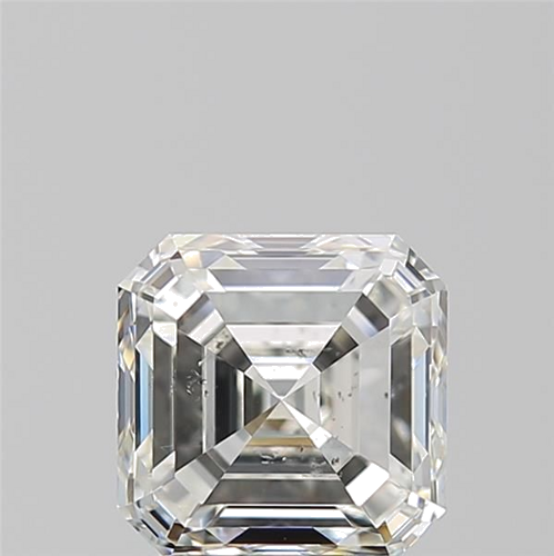 2.01 carat I-SI2 Natūralus Asscher Deimantas (1)