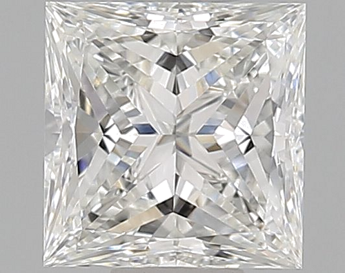 0.48 carat F-IF Natūralus Princess Deimantas (1)