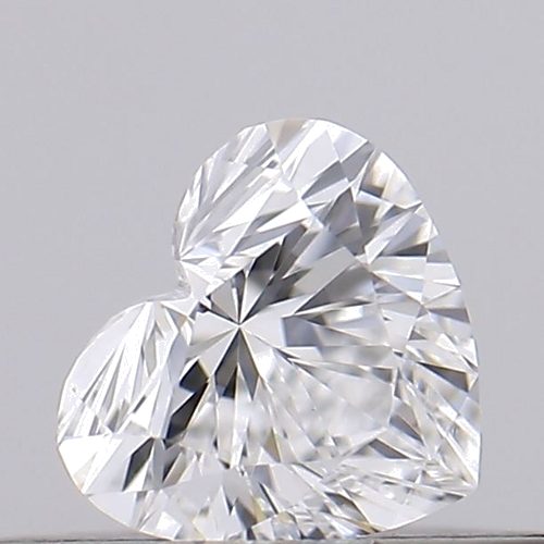 0.19 carat E-VS1 Natūralus Heart Deimantas (1)