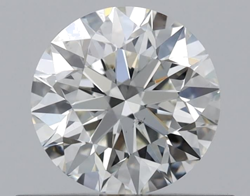 0.5 carat I-VS2 Excellent cut Natūralus Round Deimantas (1)