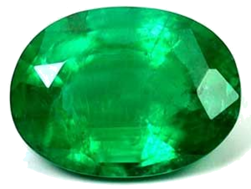 0.61 carat GREEN Oval Smaragdas (1)