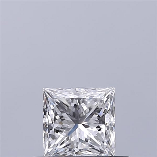 0.42 carat D-VVS1 Natūralus Princess Deimantas (1)