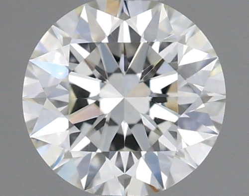 0.53 carat K-VVS2 Excellent cut Natūralus Round Deimantas (1)