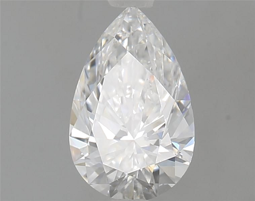 0.7 carat E-SI1 Natūralus Pear Deimantas (1)