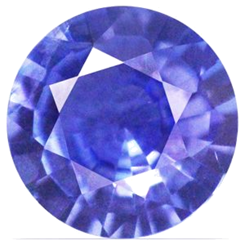 0.68 carat BLUE Round Safyras (1)