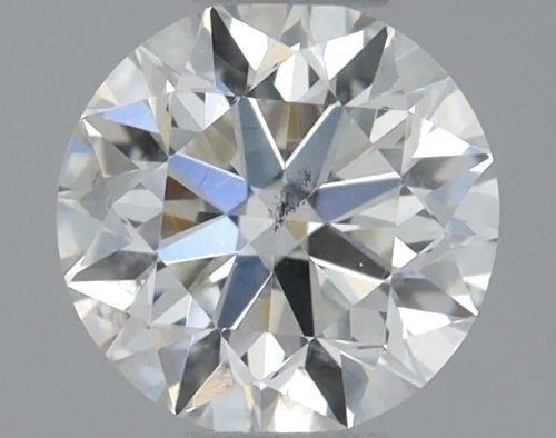0.45 carat J-SI2 Very Good cut Natūralus Round Deimantas (1)