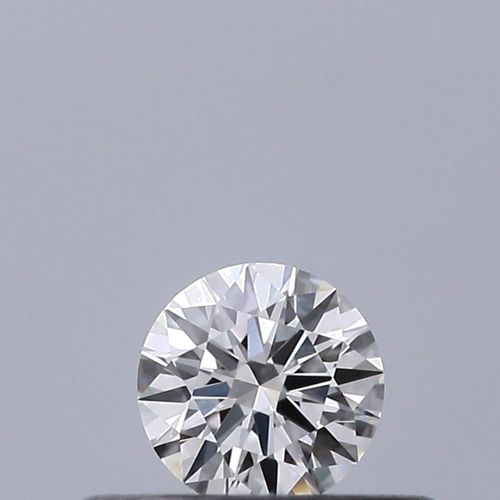 0.19 carat F-VVS2 Excellent cut Natūralus Round Deimantas (1)