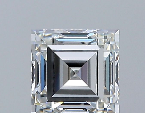 0.6 carat G-VVS2 Natūralus Square Radiant Deimantas (1)