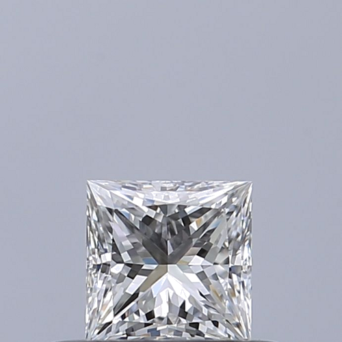 0.32 carat E-IF Natūralus Princess Deimantas (1)