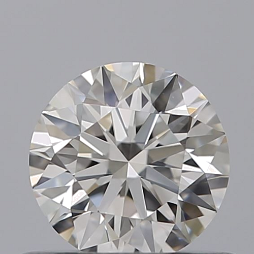 0.5 carat F-VVS1 Excellent cut Natūralus Round Deimantas (1)