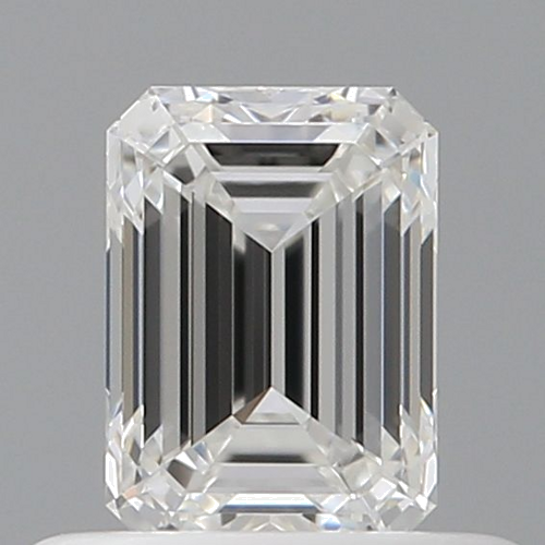 0.51 carat F-VVS1 Natūralus Emerald Deimantas (1)