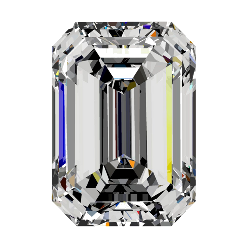 0.3 carat G-SI1 Natūralus Emerald Deimantas (1)
