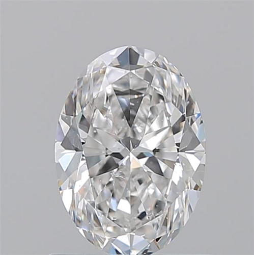 1.01 carat F-SI2 Natūralus Oval Deimantas (1)