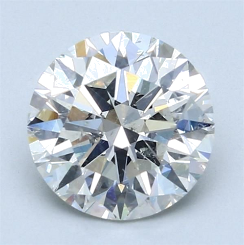 2.03 carat I-SI2 Excellent cut Natūralus Round Deimantas (1)