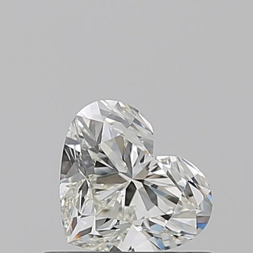 0.56 carat J-VVS2 Natūralus Heart Deimantas (1)
