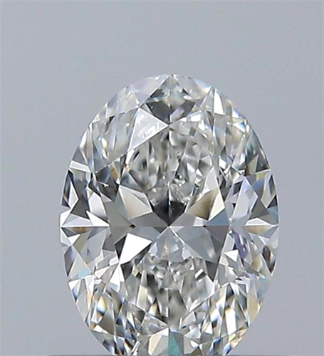 0.5 carat H-SI1 Natūralus Oval Deimantas (1)
