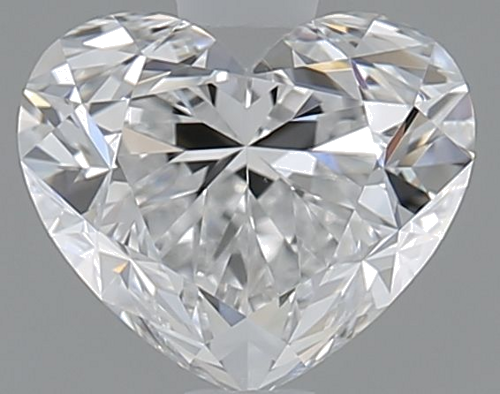 1.0 carat D-VS1 Natūralus Heart Deimantas (1)