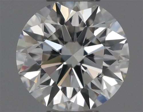 0.32 carat H-SI1 Excellent cut Natūralus Round Deimantas (1)