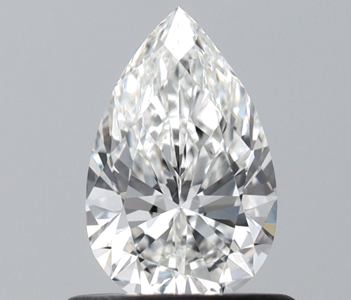 0.63 carat G-VVS1 Natūralus Pear Deimantas (1)