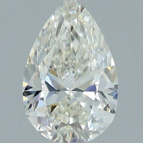 0.3 carat J-VS2 Natūralus Pear Deimantas (1)