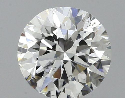 0.5 carat G-SI1 Excellent cut Natūralus Round Deimantas (1)