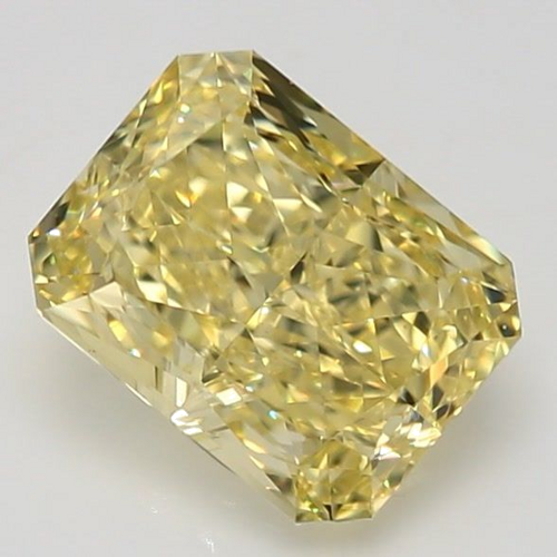 3.01 carat Fancy Intense Yellow-VS2 Natūralus Radiant Deimantas (1)