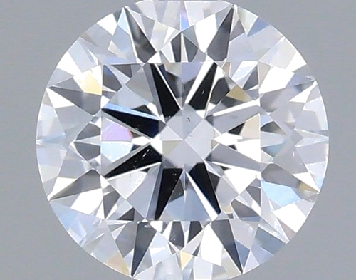 0.53 carat D-SI1 Excellent cut Natūralus Round Deimantas (1)