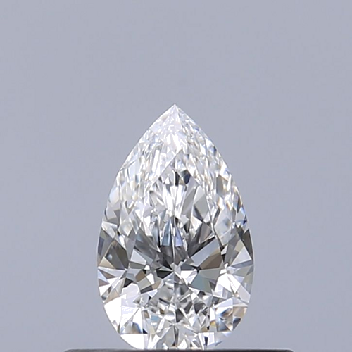0.33 carat E-VVS2 Natūralus Pear Deimantas (1)