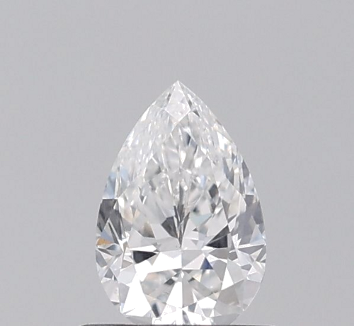 0.51 carat F-VS2 Natūralus Pear Deimantas (1)