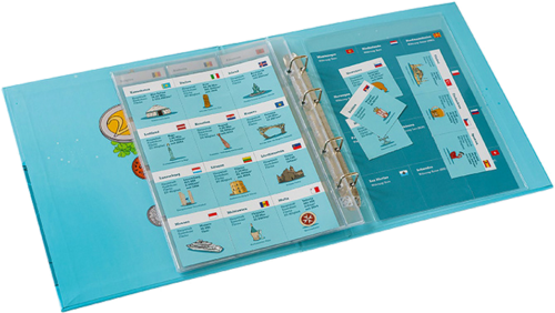 Iliustruotas Europos valstybių monetų albumas Vaikams Rink - Žaisk - Mokykis (2)