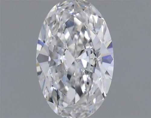 0.41 carat D-VVS1 Natūralus Oval Deimantas (1)