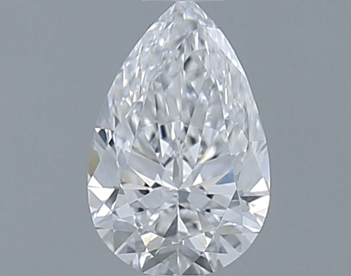 0.56 carat D-VS1 Natūralus Pear Deimantas (1)
