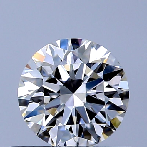 0.5 carat F-VS2 Excellent cut Natūralus Round Deimantas (1)
