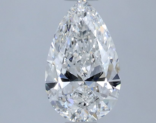 0.5 carat E-VS1 Natūralus Pear Deimantas (1)