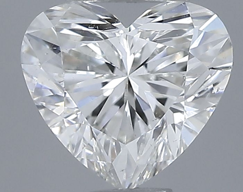 0.62 carat I-SI1 Natūralus Heart Deimantas (1)