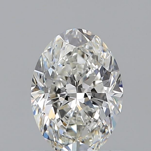 0.56 carat H-VVS1 Natūralus Oval Deimantas (1)