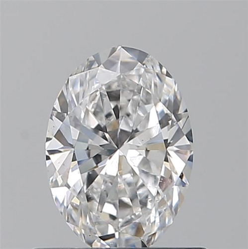 0.7 carat D-SI1 Natūralus Oval Deimantas (1)