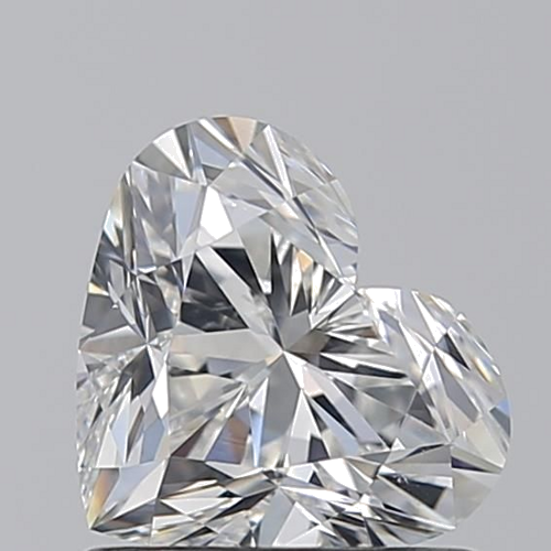 1.03 carat G-VS2 Natūralus Heart Deimantas (1)