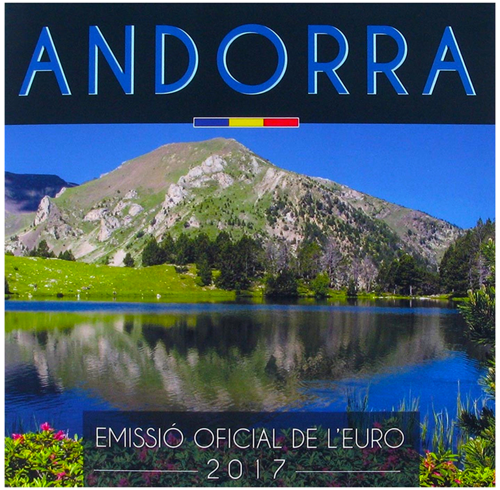 2017 Andora Euro monetų BU rinkinys (1)