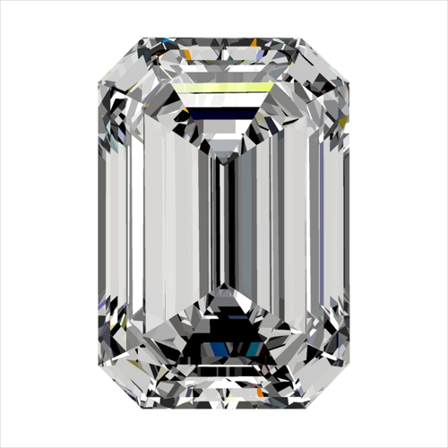 0.42 carat G-VVS1 Natūralus Emerald Deimantas (1)