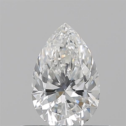 0.5 carat G-VVS1 Natūralus Pear Deimantas (1)