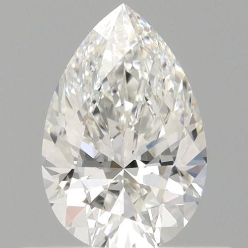 0.53 carat G-VS1 Natūralus Pear Deimantas (1)