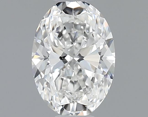 0.43 carat F-VVS2 Natūralus Oval Deimantas (1)