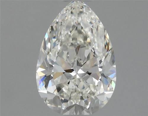 0.72 carat H-VS2 Natūralus Pear Deimantas (1)