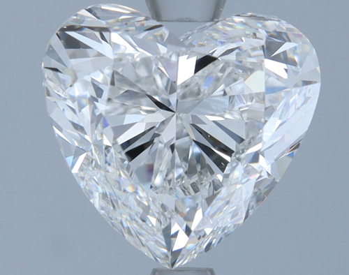 1.9 carat E-VS1 Natūralus Heart Deimantas (1)