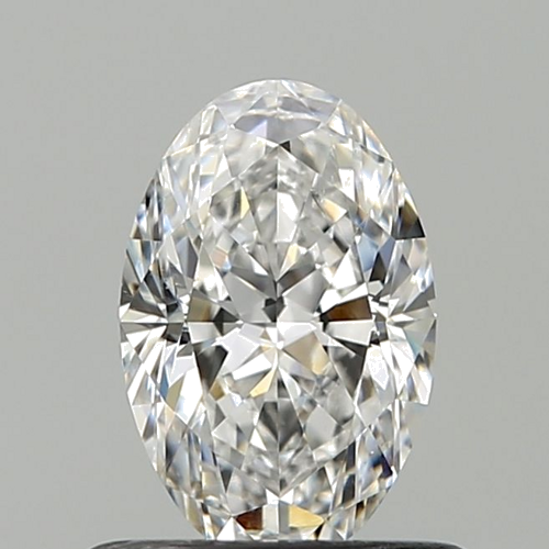 0.6 carat D-VS2 Natūralus Oval Deimantas (1)