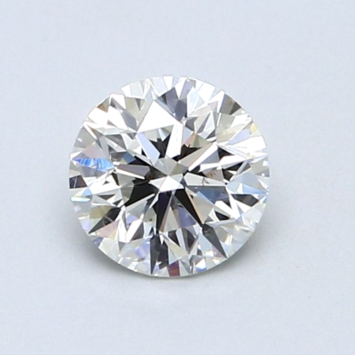 0.83 carat H-SI1 Very Good cut Natūralus Round Deimantas (1)