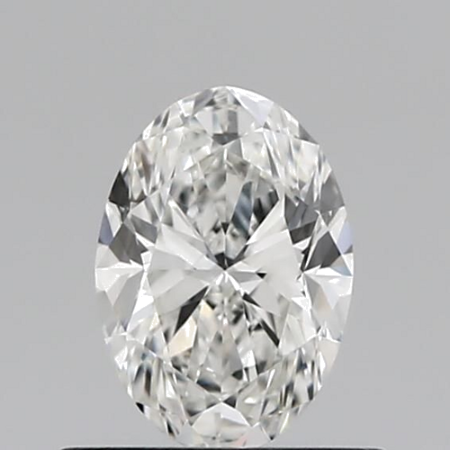 0.6 carat H-VVS1 Natūralus Oval Deimantas (1)
